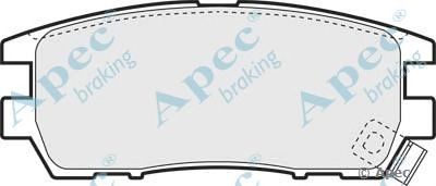 APEC BRAKING pad794 -  Комплект тормозных колодок, дисковый тормоз